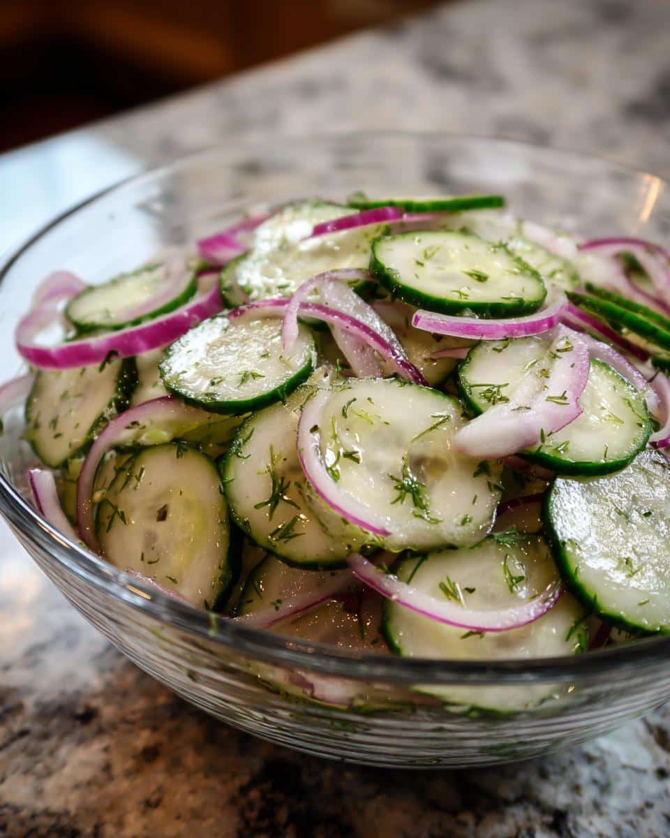 cucumber salad - detail 4