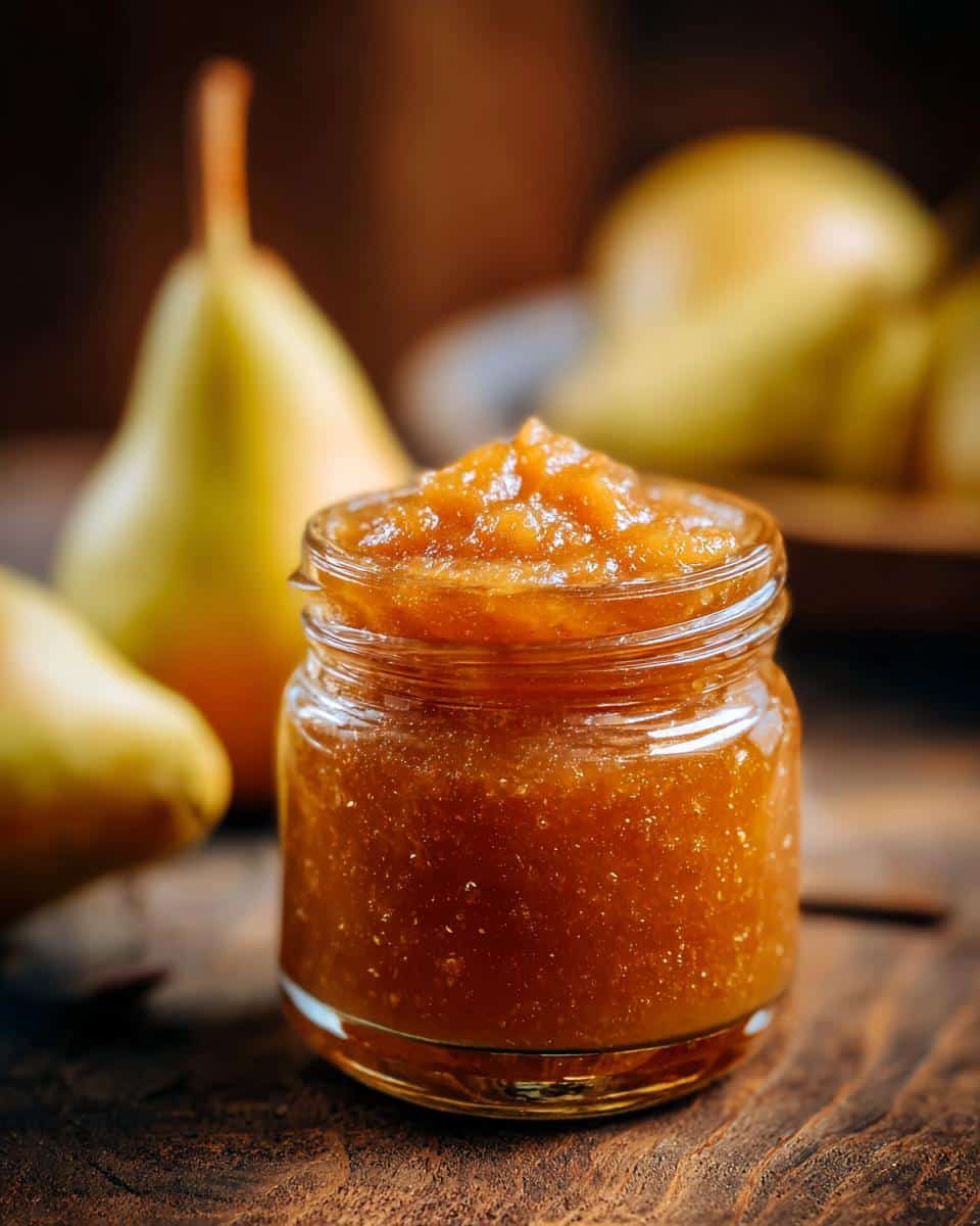 pear butter recipe - detail 1