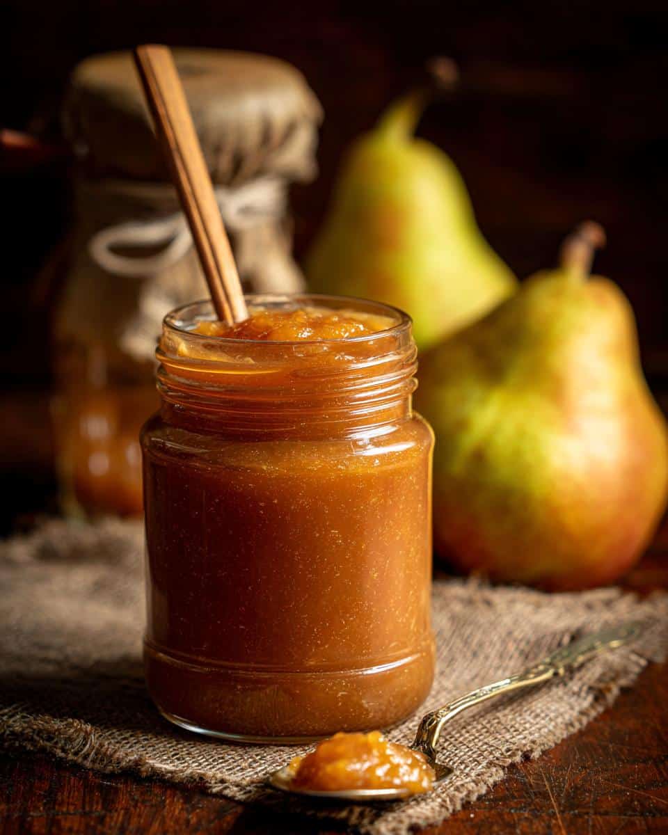 pear butter recipe - detail 3