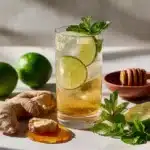 Brazilian Mounjaro recipe card presentation
