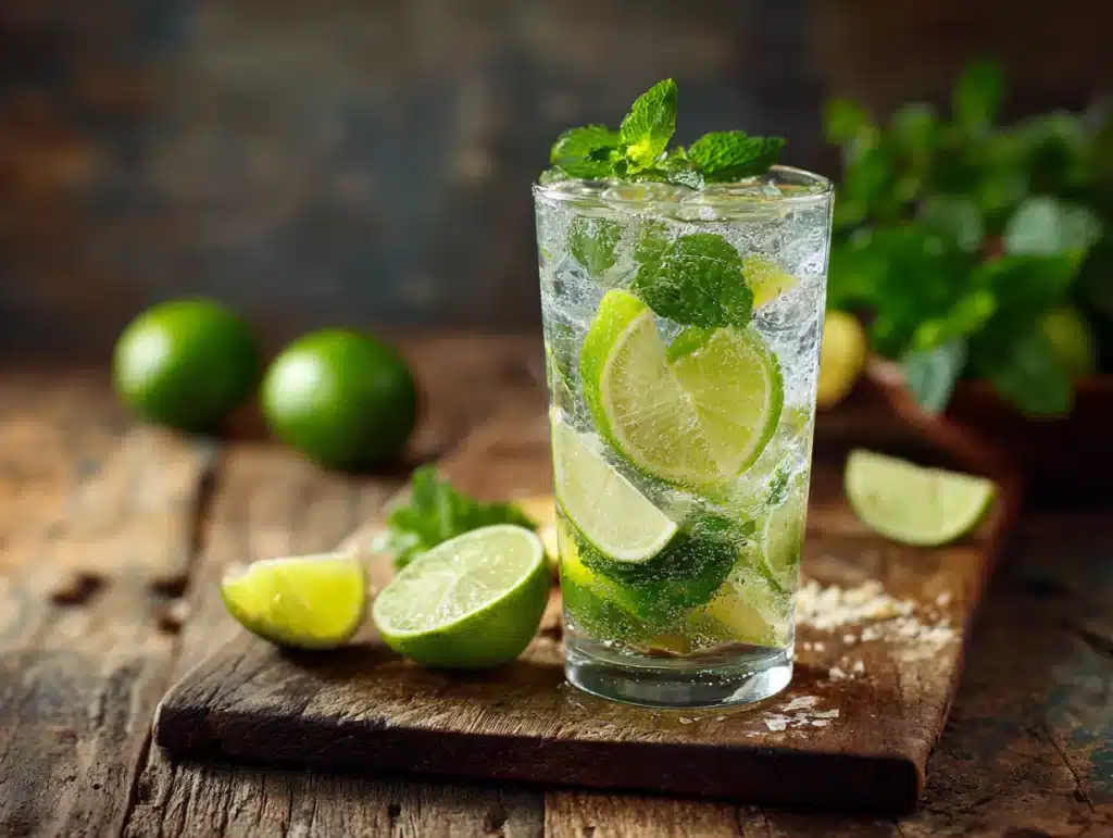 A clean presentation of Brazilian Mounjaro recipe and its ingredients.