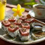Spam Musubi Recipe Card